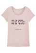 Tee-shirt col rond Pas de sport, pas de mojito bio