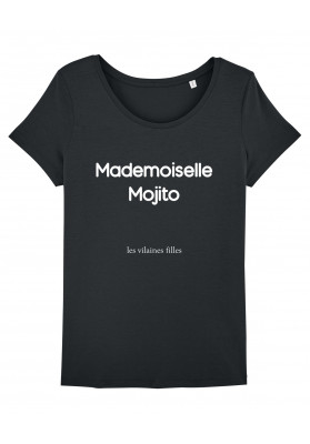 Tee-shirt col rond Mademoiselle Mojito bio