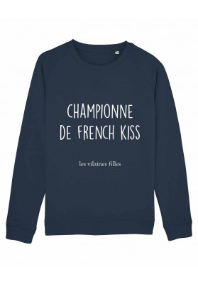 Sweat col rond Championne bio