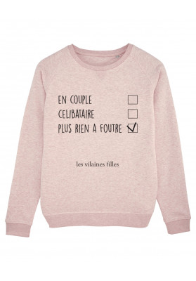 Sweat col rond En couple bio