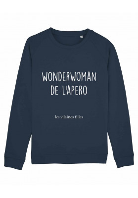 Sweat col rond wonderwoman bio