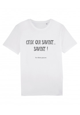 Tee-shirt homme Ceux qui savent bio