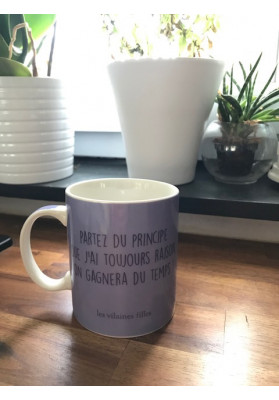 Mug LES VILAINES FILLES Anse dorée : Chez Rentreediscount Cartables &  trousses