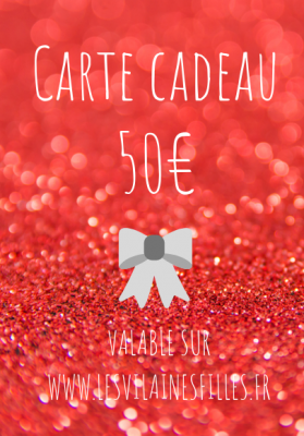 E-carte cadeau 50€