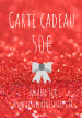 E-carte cadeau 50€