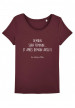 Tee-shirt col rond Demain sera féminin bio