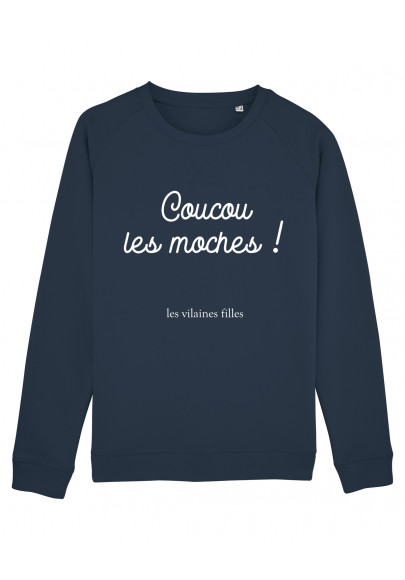 Sweat  Coucou les moches bio marque les vilaines filles