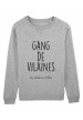 Sweat Gang de vilaines bio marque les vilaines filles