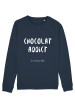 Sweat Chocolat addict bio marque les vilaines filles
