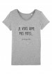 Tee-shirt Je vous aime marque les vilaines filles