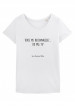 Tee-shirt Vous me reconnaissez marque  les vilaines filles