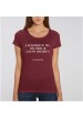 Tee-shirt  Je sais reconnaitre mes torts bio marque les vilaines filles