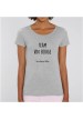 Tee-shirt Team vin rouge bio marque les vilaines filles