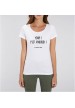 Tee-shirt Youpi c'est vindredi bio marque les vilaines filles