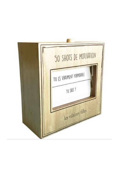 Boite à messages : shots de motivation