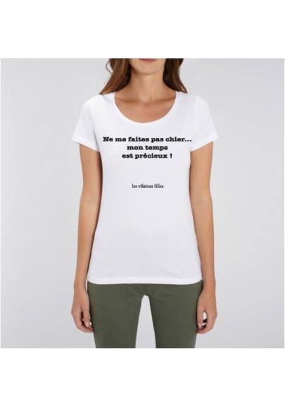 Tee-shirt Ne me faites pas chier  marque les vilaines filles