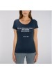 Tee-shirt Ne me faites pas chier  marque les vilaines filles