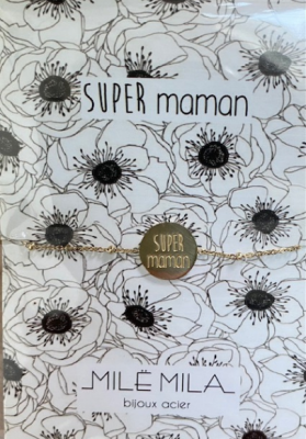 Bracelet Super maman Mile mila