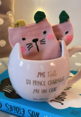 Mug XL Ta gueule marque les vilaines filles