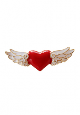 Pin's Coeur angel