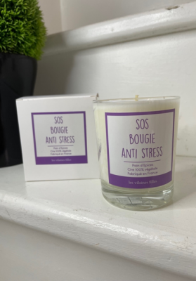Bougie SOS anti stress parfum pain d'épices