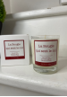 Bougie qui sent le C.. parfum Coton
