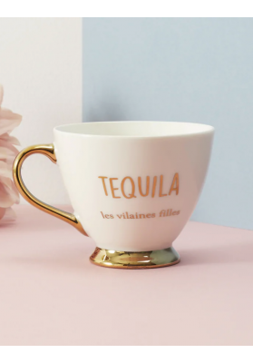 Tasse blanche téquila