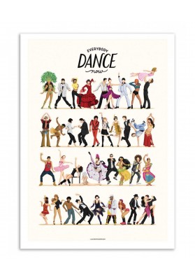 Affiche Dance 30X40