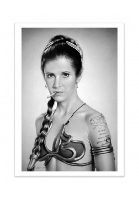 Affiche Princess Leia 30X40