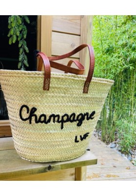 Panier Champagne coloris Noir