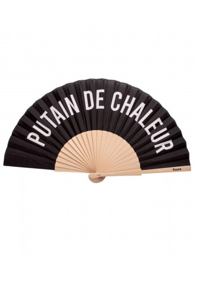Eventail P***** de chaleur Noir