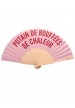 Eventail P***** de bouffées de chaleur Rose