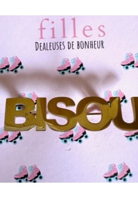 Pin's Bisou Doré