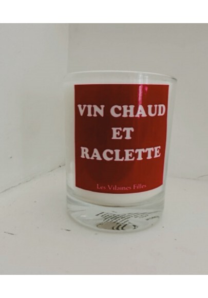 Bougie Vin chaud et raclette