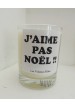 Bougie J'aime pas Noël