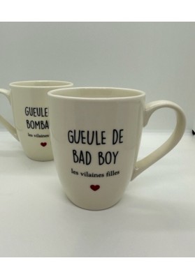 Duo de mugs pour Bombasse et bad boy
