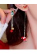 Boucles d'oreilles merry christmas